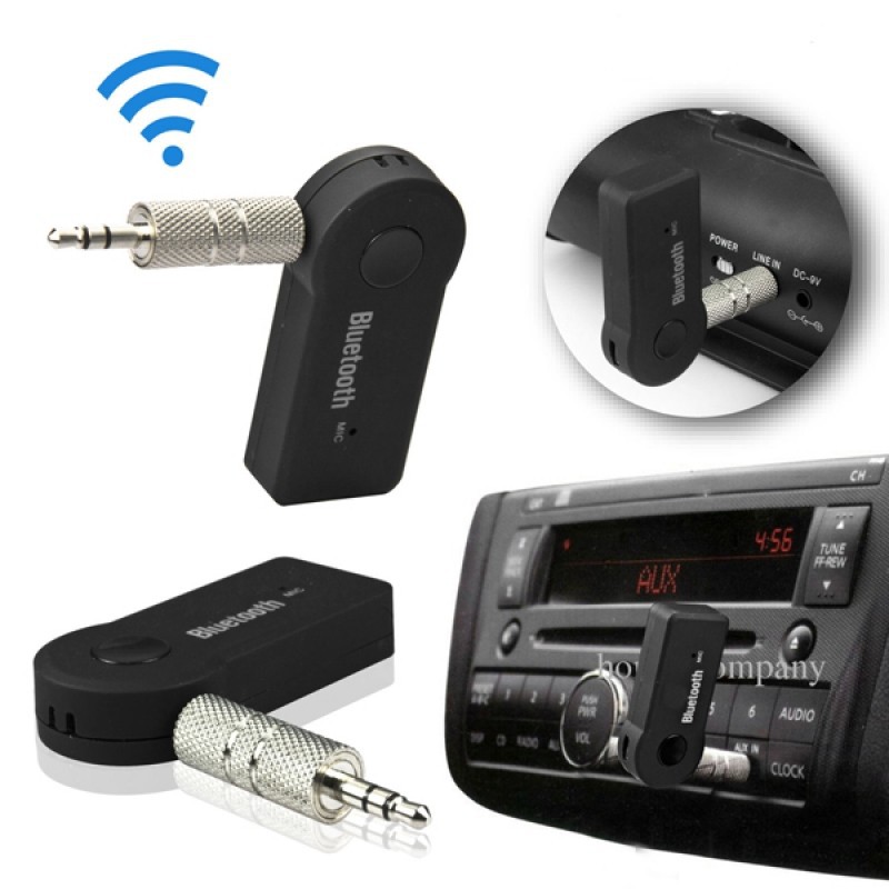 CỤC PHÁT BLUETOOTH CHO XE HƠI CÓ TÍCH HỢP MICRO