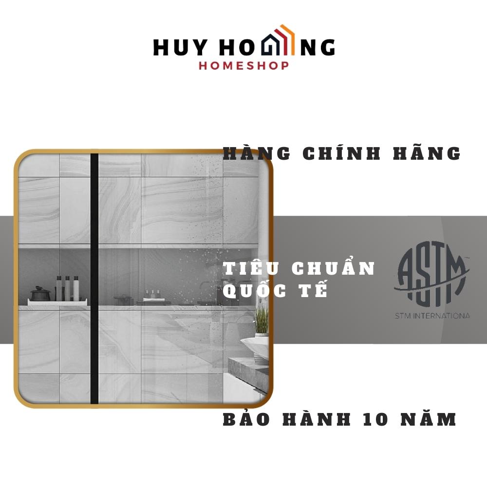 Gương soi hình vuông khung viền nhôm GLSMIRROR F11S20