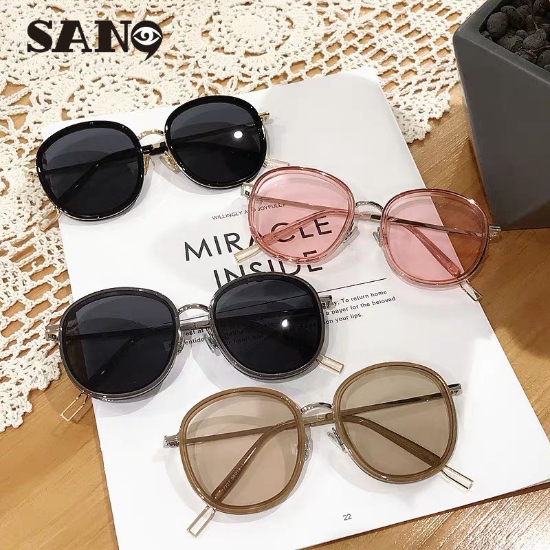 Kính mát nữ mắt tròn kiểu hàn quốc - kính râm nữ hot nhất