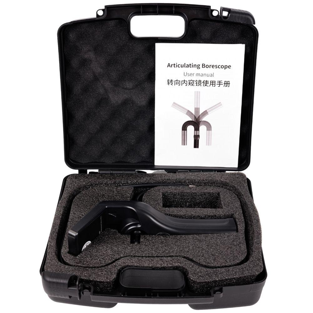 Kiểm tra cống thoát nước ô tô không dây 4 chiều Borescope 6MM 1m Chỉ đạo Camera nội soi video công nghiệp WIFI 360 ° 720 ° cho iPhone Android