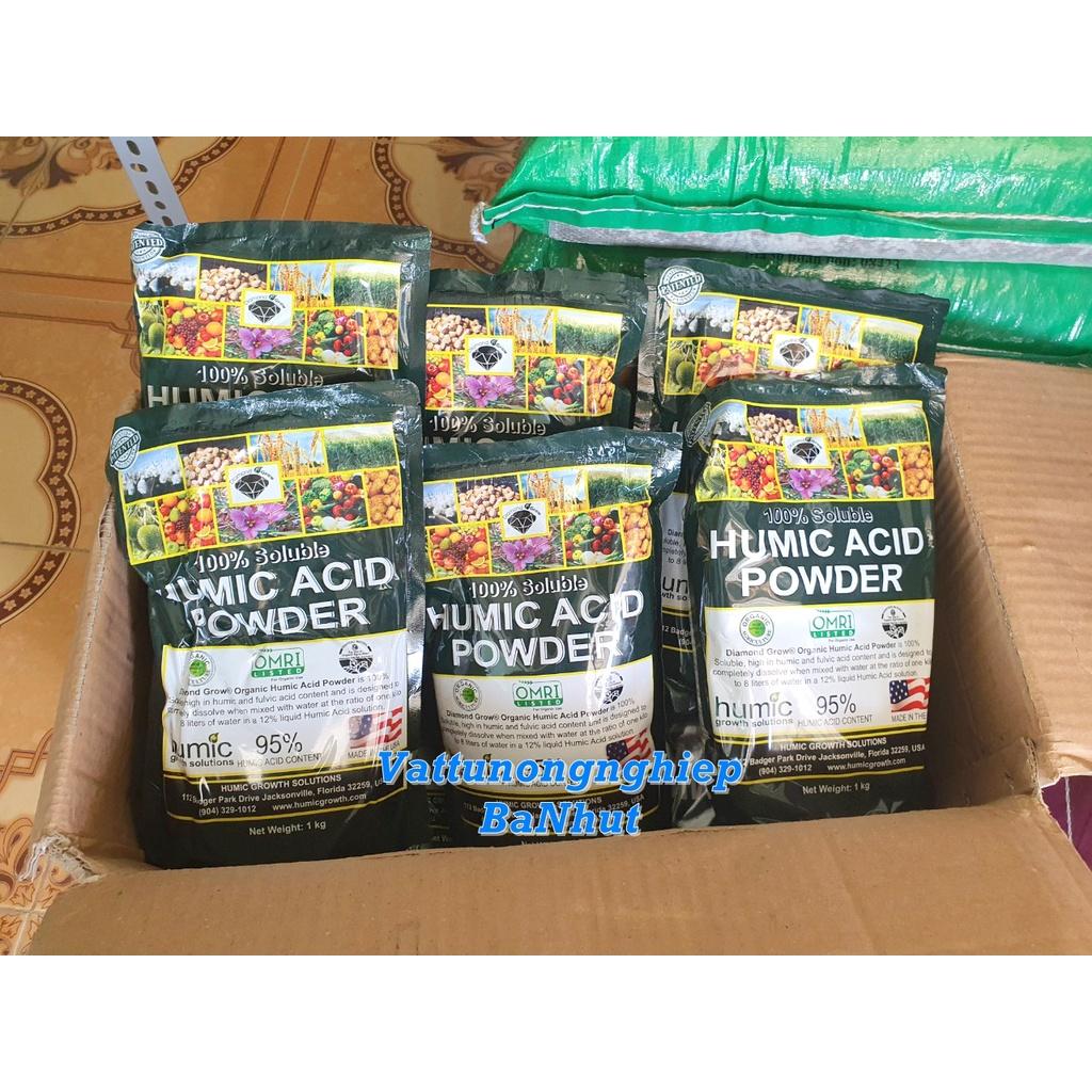 Phân Bón Từ Phân Hữu Cơ HUMIC ACID POWDER Kích Rễ Cải Tạo Đất
