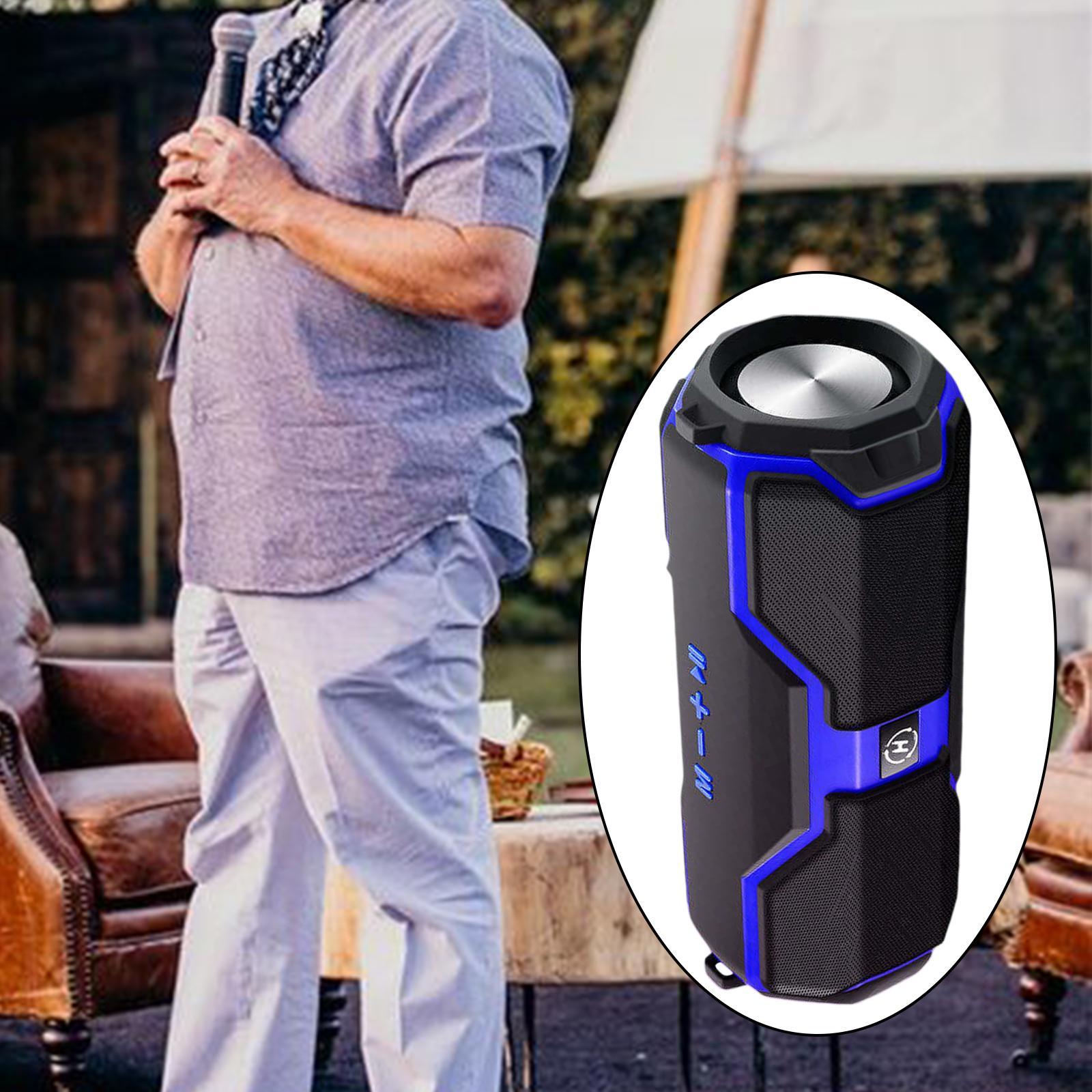 Wireless Speakers Loudspeakers for Home PC Notebook Outdoor Indoor Blue