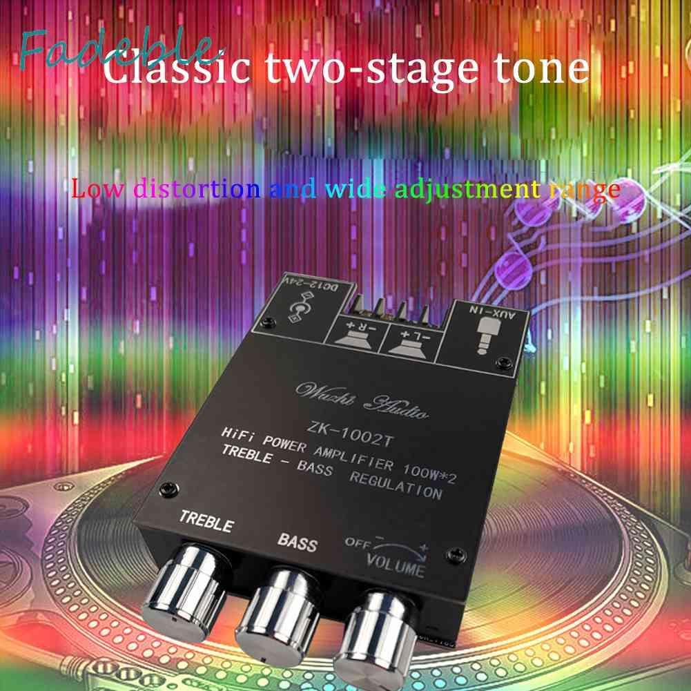Bảng Mạch Khuếch Đại Âm Thanh ZK-1002T HIFI 2.0 Kênh 100Wx2 Chuyên Dụng