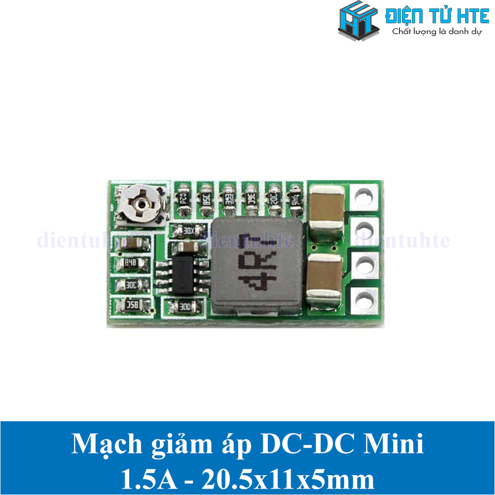 Mạch giảm áp DC-DC mini 1.8V 2.5V 3.3V 5V 12V ADJ 1.5A 3A