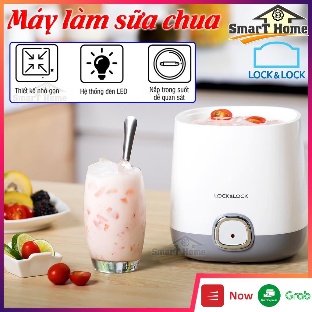 Máy Làm Sữa Chua L EJY110SLV , Máy Ủ Sữa Chua Mini Dung Tích 1L Nắp Đậy Trong Suốt -