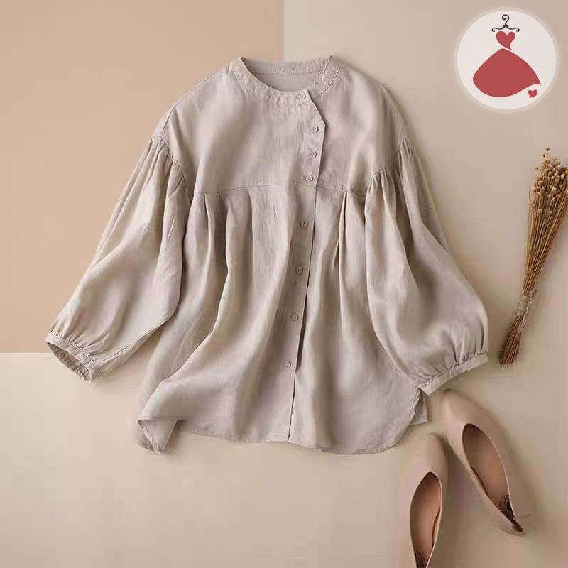 SOBIN BIG SIZE ÁO SƠ MI NỮ TRẺ TRUNG TRANG NHÃ LỊCH SỰ