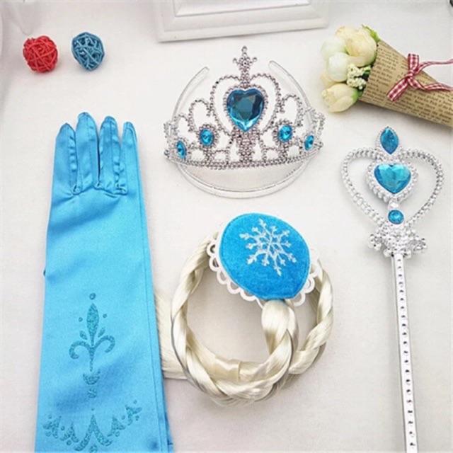 SET PHỤ KIỆN ELSA CAO CẤP CHO BÉ