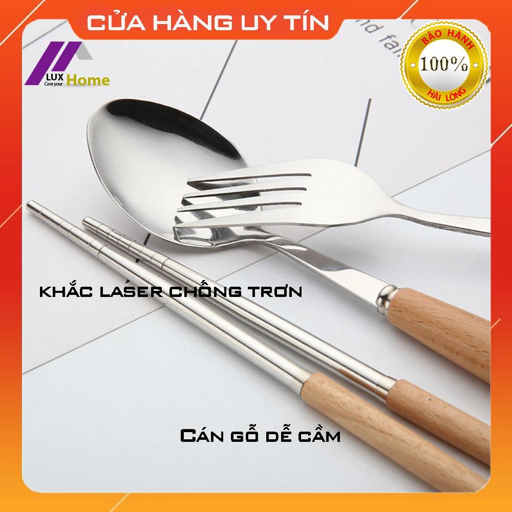 Hộp đũa thìa bằng inox an toàn cho sức khỏe