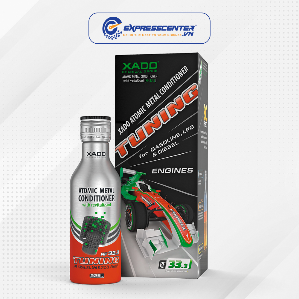 Chất Phụ Gia Dầu Nhớt XADO Atomic Metal Conditioner Tuning Phục Hồi Động Cơ (225ml) - Hàng Chính Hãng