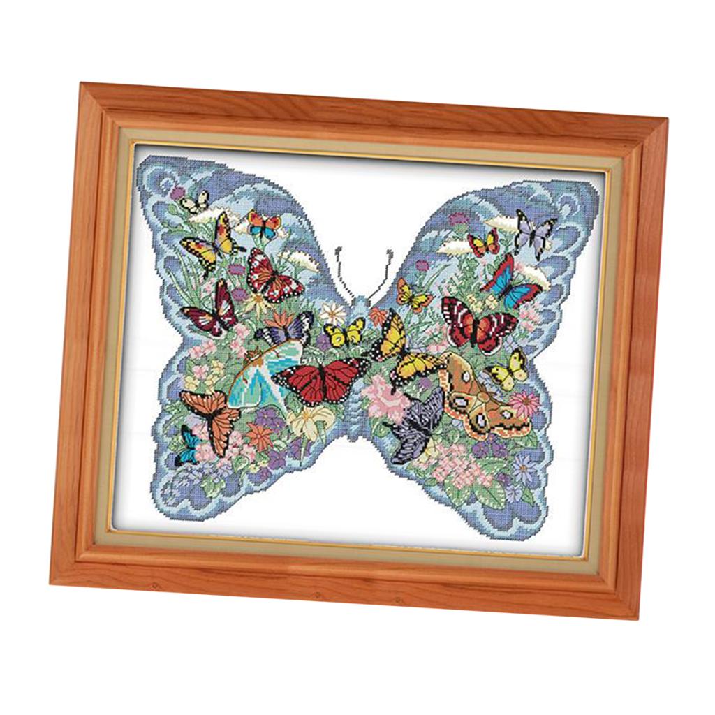 Cross Stitch Kit Embroidery Design Embroidery Pattern Preprinted Embroidery, Incl. English Manual For Children \u0026 Adults
