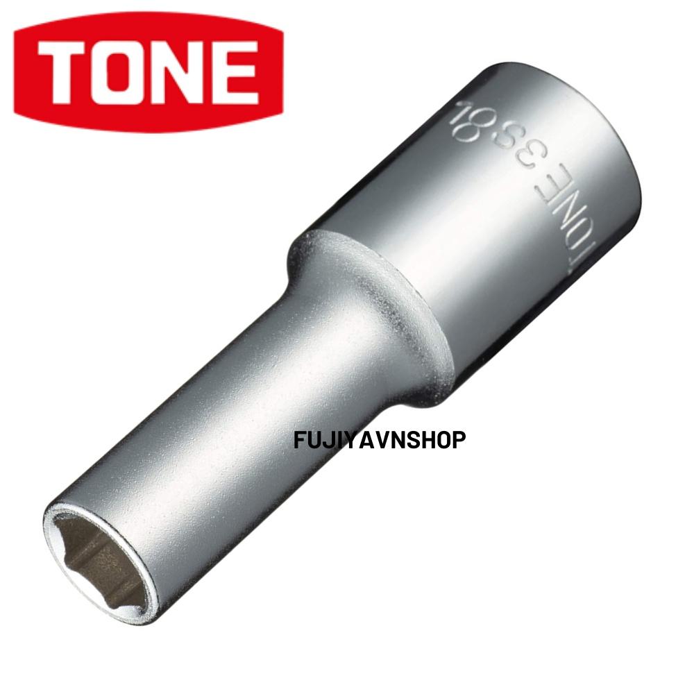 Đầu tuýp dài 6 cạnh Tone HP3S-08L ra lục giác 8mm