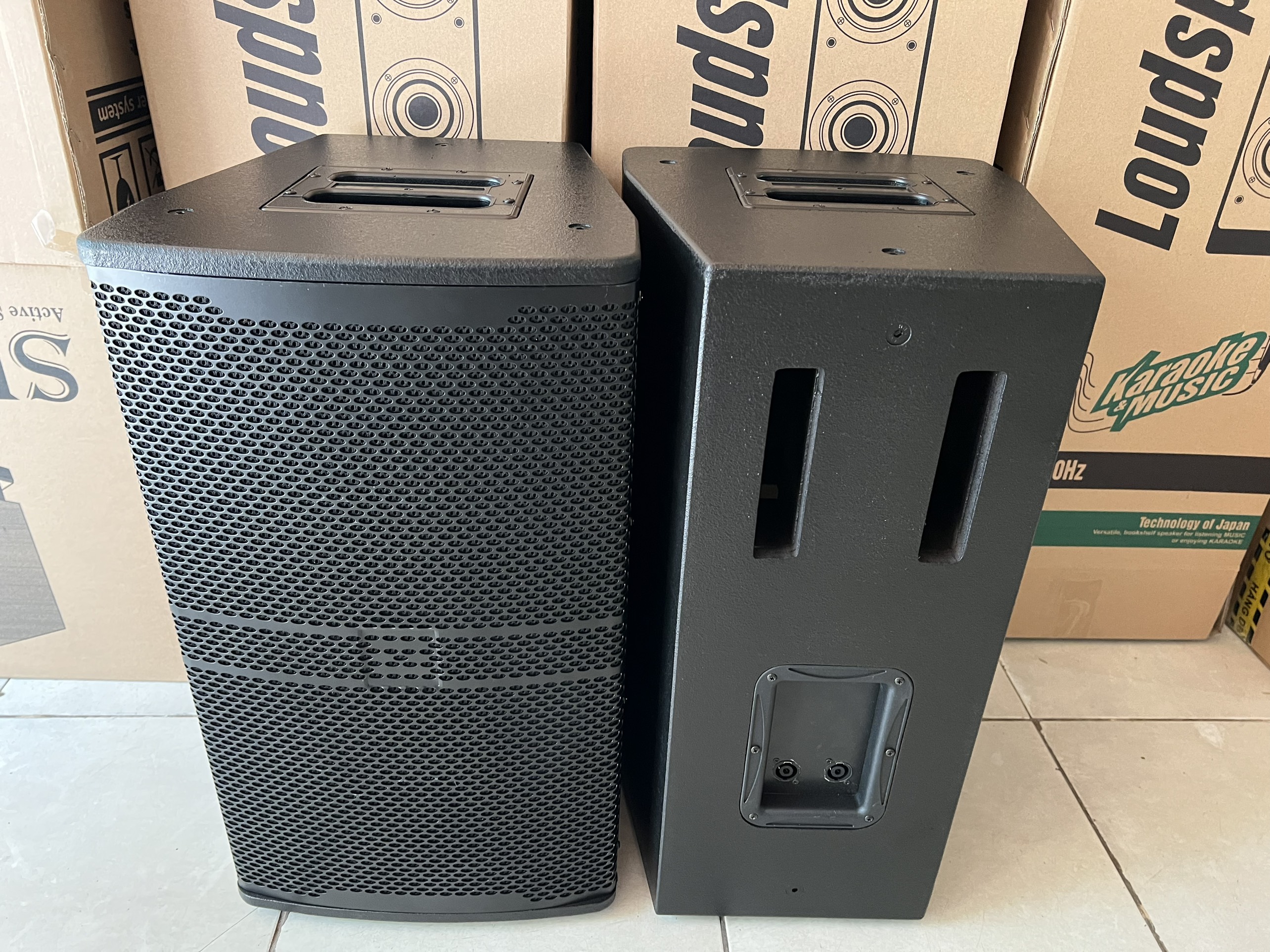 Vỏ thùng loa đứng 3 tấc thùng sơn KP 6012 Hải Triều