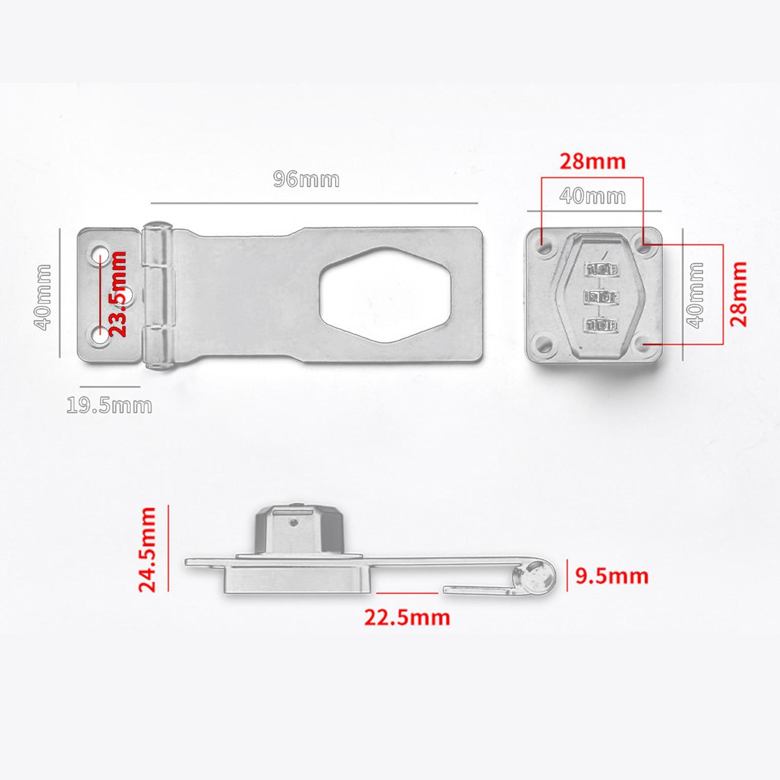 Cabinet Door Lock File Cabinet Lock Drawer Lock for Mailbox Barn Door Garage