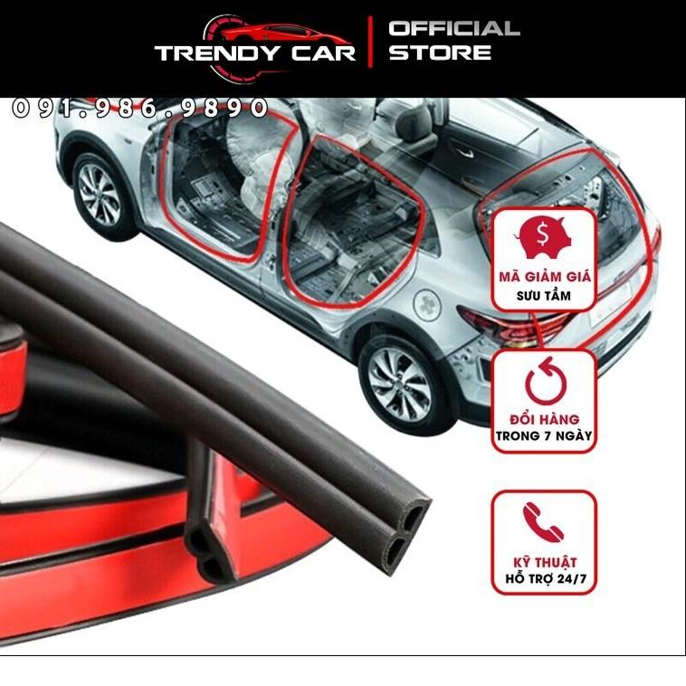 Cuộn 3 m Gioăng cao su chống ồn chữ B cho ô tô | Ron cao su chữ B cách âm chống ồn cho xe hơi