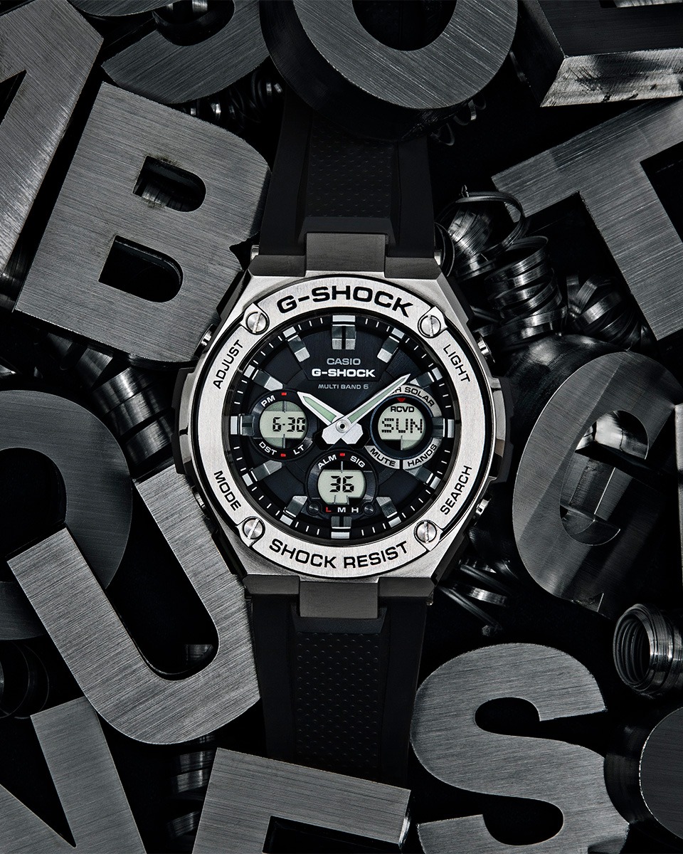 Đồng Hồ Nam Casio G-SHOCK GST-S110-1A chính hãng