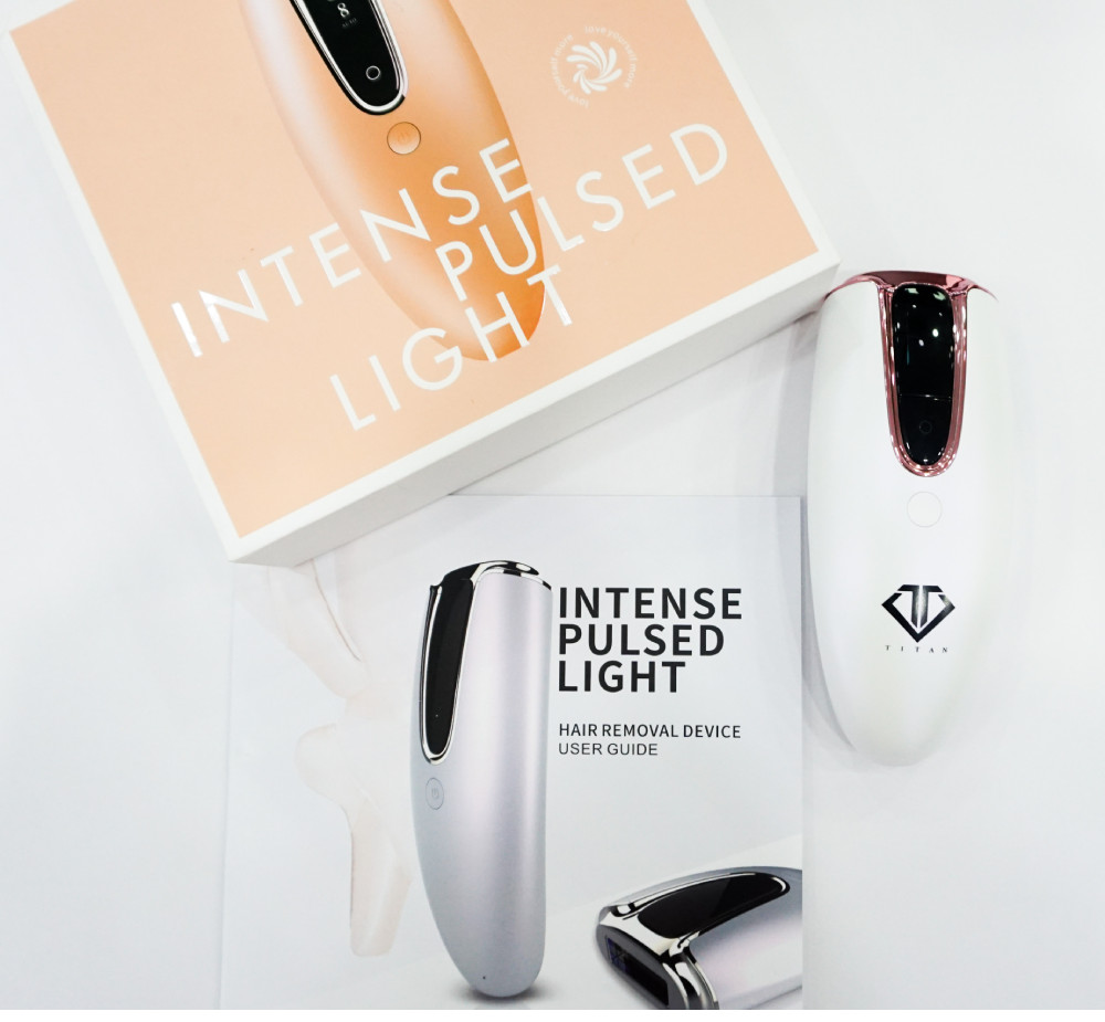 Máy triệt lông cao cấp Titan Premium White
