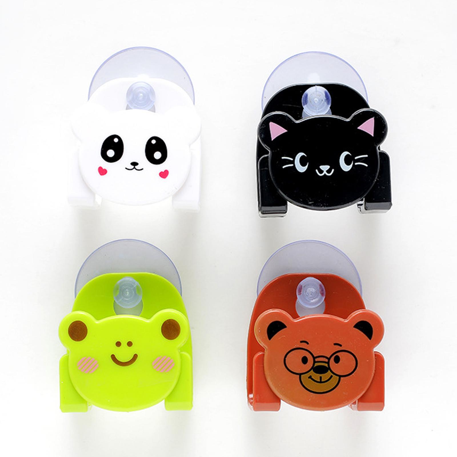 Cartoon Suction Sink Drain Rack Sponge Holder Soap Shelf Hanging Basket