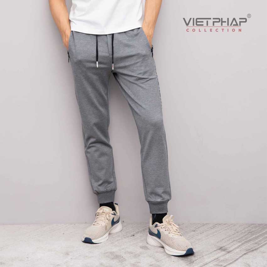 Quần Jogger Thun Nam In Logo Cao Cấp 9706 Việt Pháp