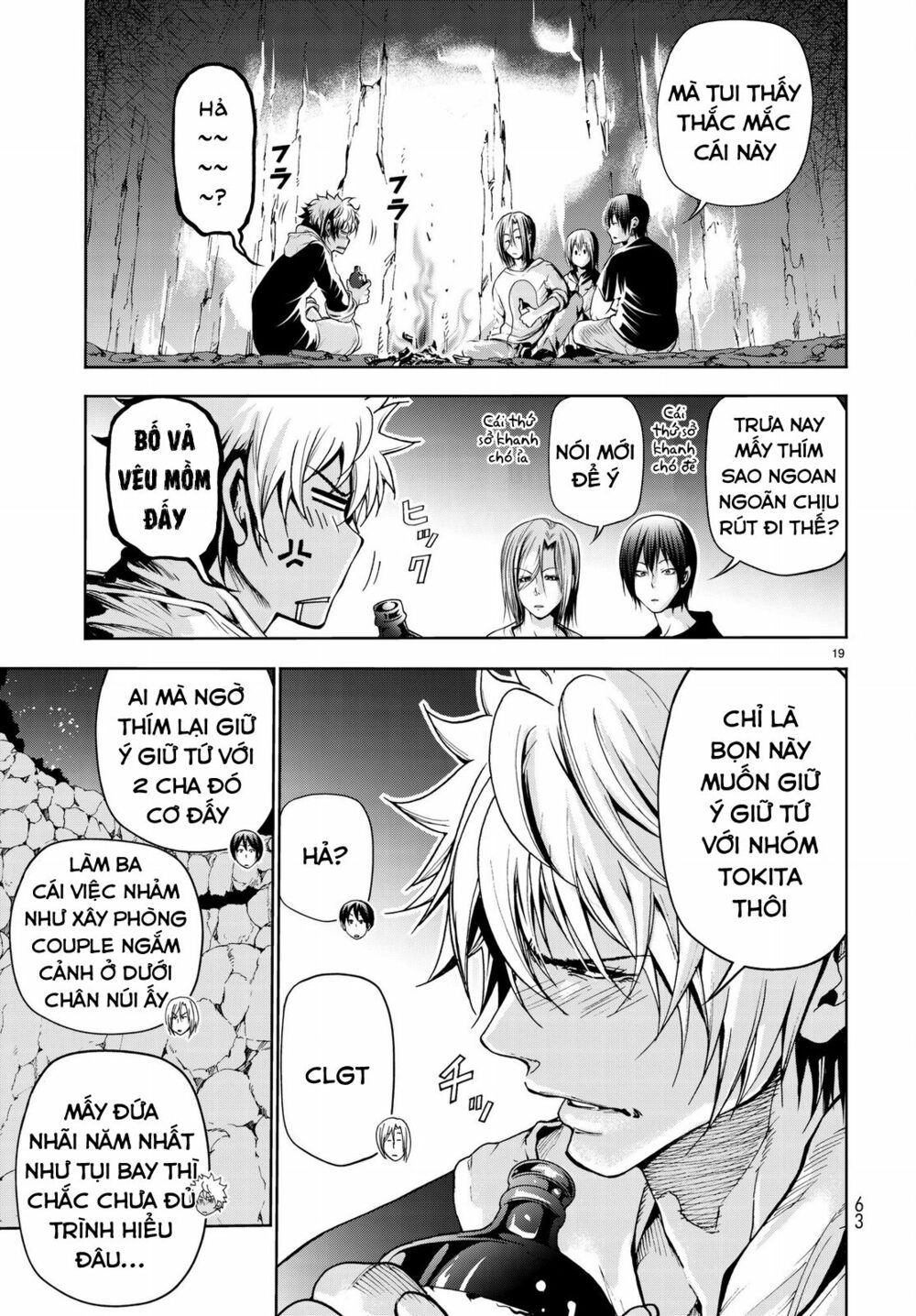 cô gái thích lặn - grand blue chapter 43 19