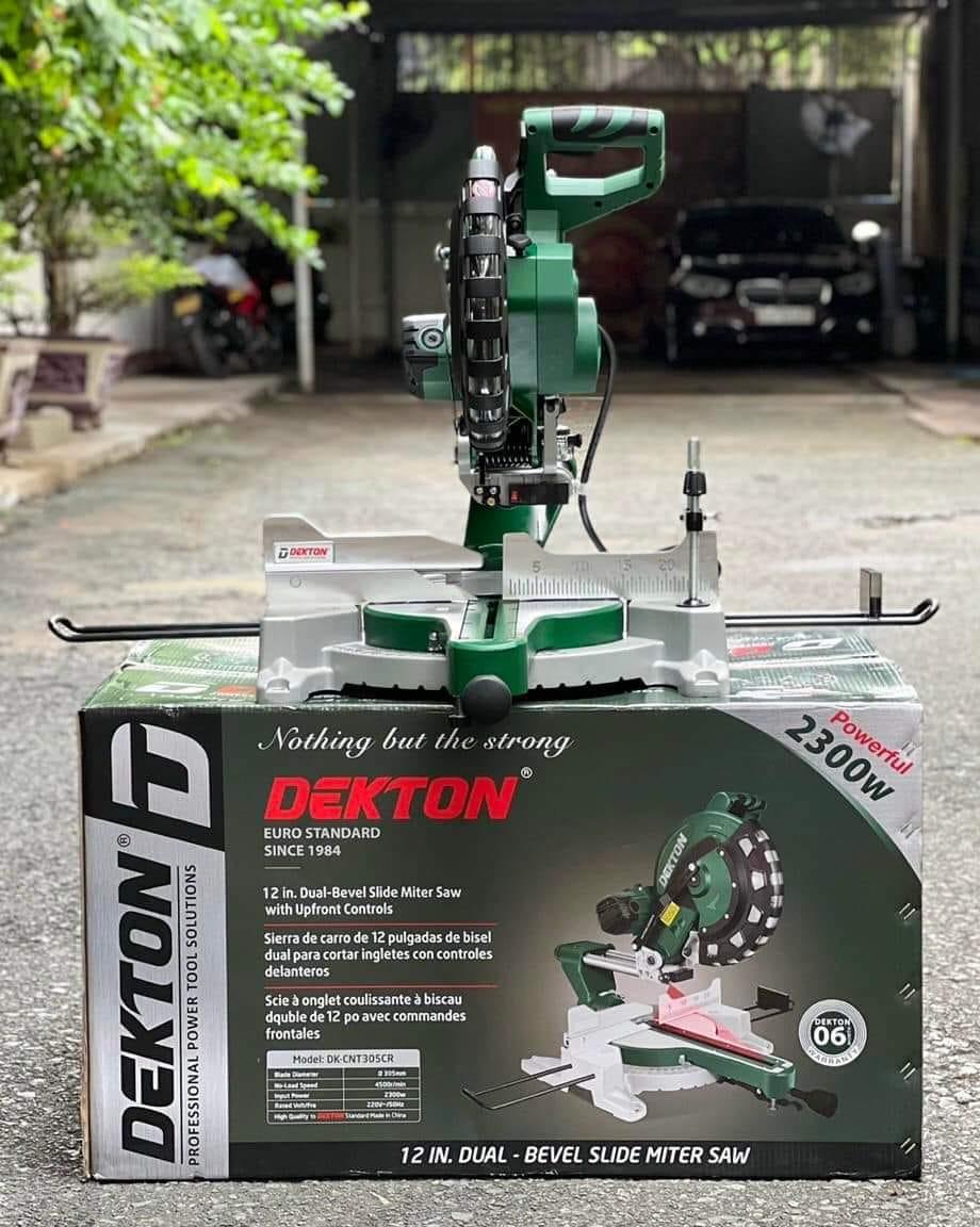 MÁY CẮT NHÔM TRƯỢT 2300W 305MM DEKTON DK-CNT305CR - HÀNG CHÍNH HÃNG