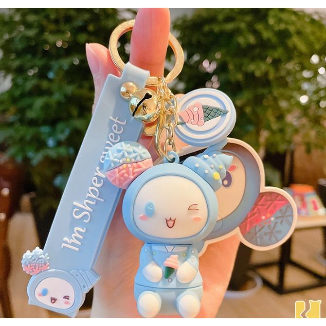 Móc chìa khóa Baby em bé dễ thương PVC loại tốt