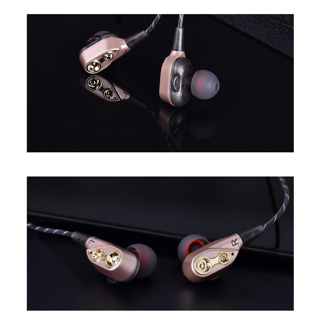 Tai Nghe Dây Tai Nghe Thể Thao Trong Tai Tai Nghe Kèn đôi HiFi Bass