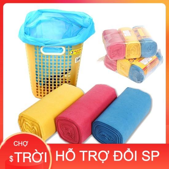 3 Cuộn Túi Đựng Rác Tự Phân Hủy Sinh Học (1kg) Bảo Vệ Môi Trường - Size Tiểu, Size Trung, Size Đại, Size Cực Đại