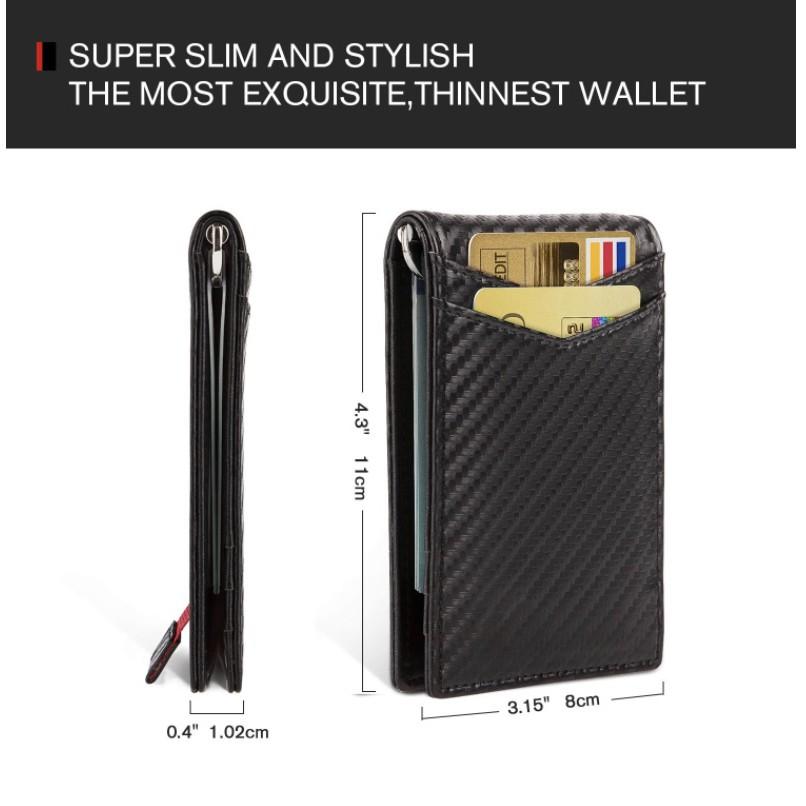 Ví bóp từ tính đa năng BlackMan Money Clip RFID - AsiaMart