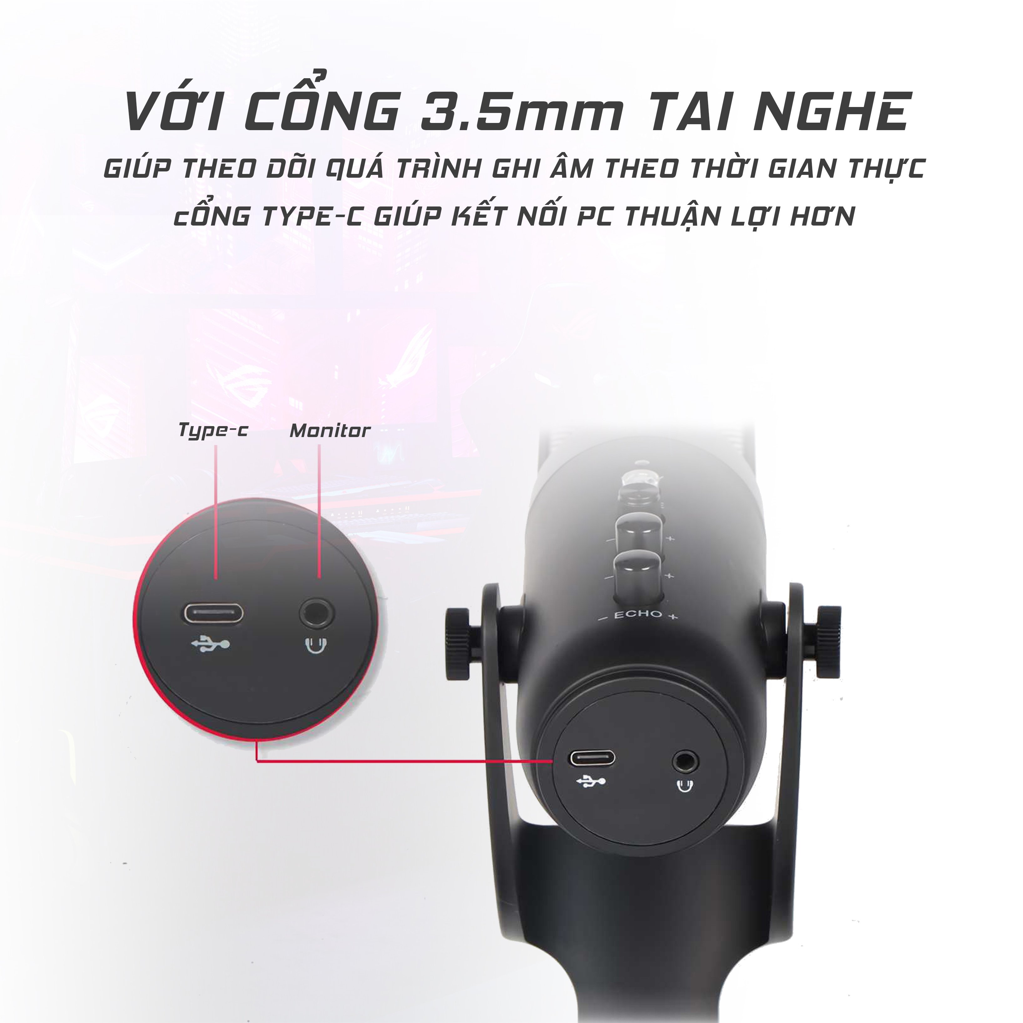 Micro thu âm mtmax max03 pro micro hoàn hảo cho streamer, nhà sáng tạo nội dung có echo kèm hiệu ứng đèn lọc tạp âm tốt độ nhạy cao phù hợp nhiều phần mềm hàng chính hãng