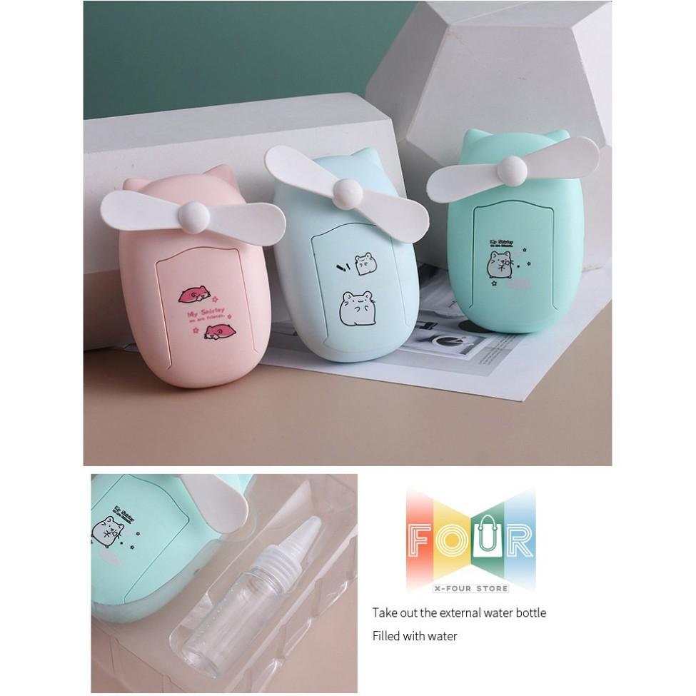 Quạt phun sương mini nano tự động 2020