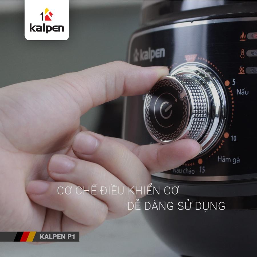 Nồi Áp Suất Điện-Nồi Cơm Điện-Nồi Đa Năng Cao Cấp Model P1 2.5L Hàng Chính Hãng KALPEN-GIA DỤNG ĐỨC Bảo Hành 2 Năm