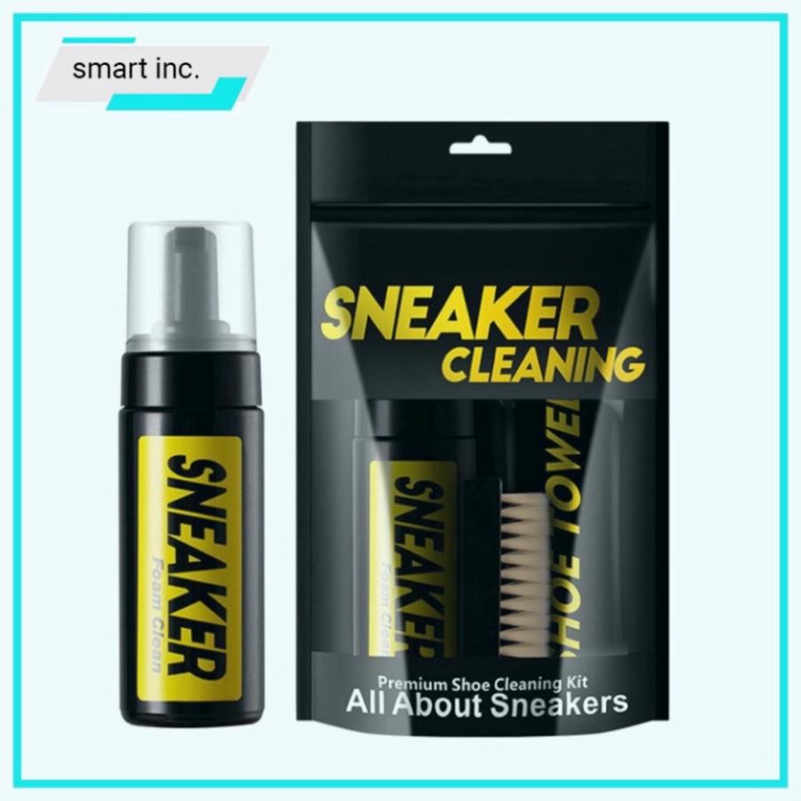 Bộ Vệ Sinh Giày Sneaker Chai Xịt Tẩy Trắng Giày Làm Sạch Vết Bẩn Đi Mưa Cleaning Kit