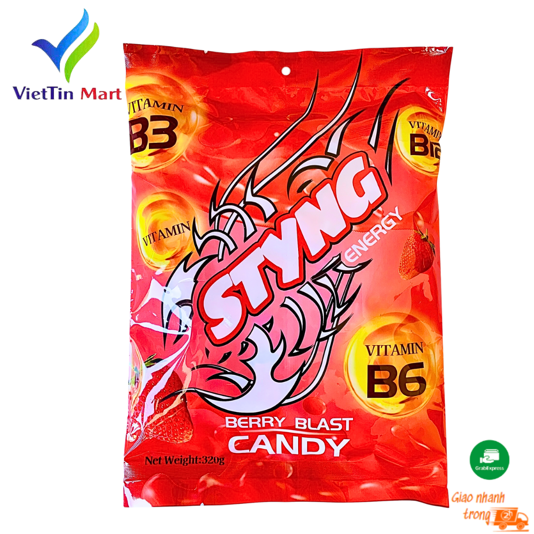 Kẹo Ngậm Vị Sting Gói 320g