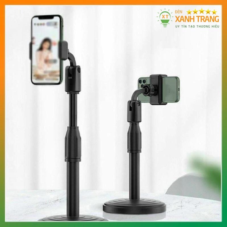 Giá Đỡ Kẹp Điện Thoại Xoay 360 Độ Livestream Xem TiKToK, nghe nhạc xem phim nhỏ gọn để bàn tiện lợi
