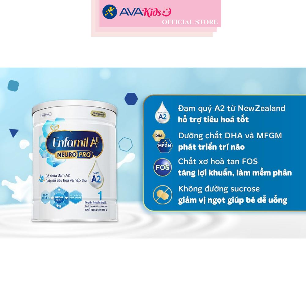 Sữa bột Enfamil A2 Neuropro Infant Formula số 1 350g (0 - 6 tháng)- Hàng chính hãng