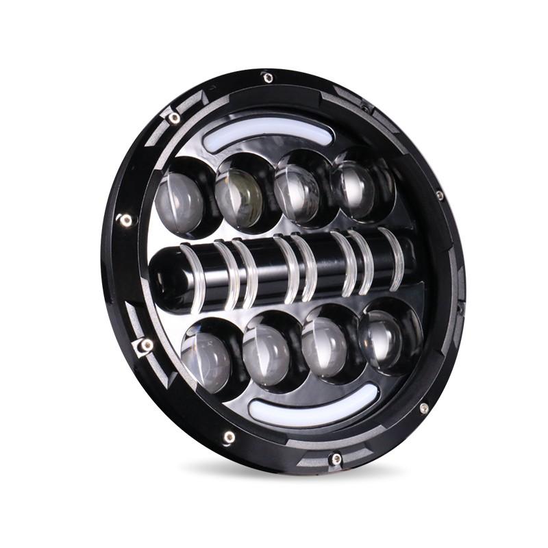 Đèn Pha Led 7 Inch Cho Xe Harley Honda Yamaha Suzuki