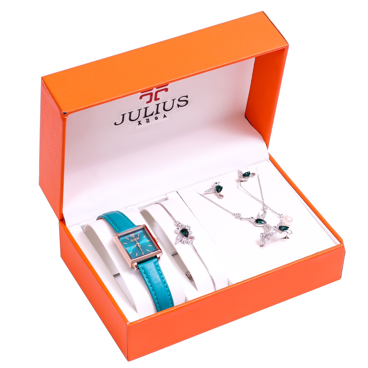 COMBO Đồng hồ Julius JA-1322 + Bộ Trang sức ESME ES092