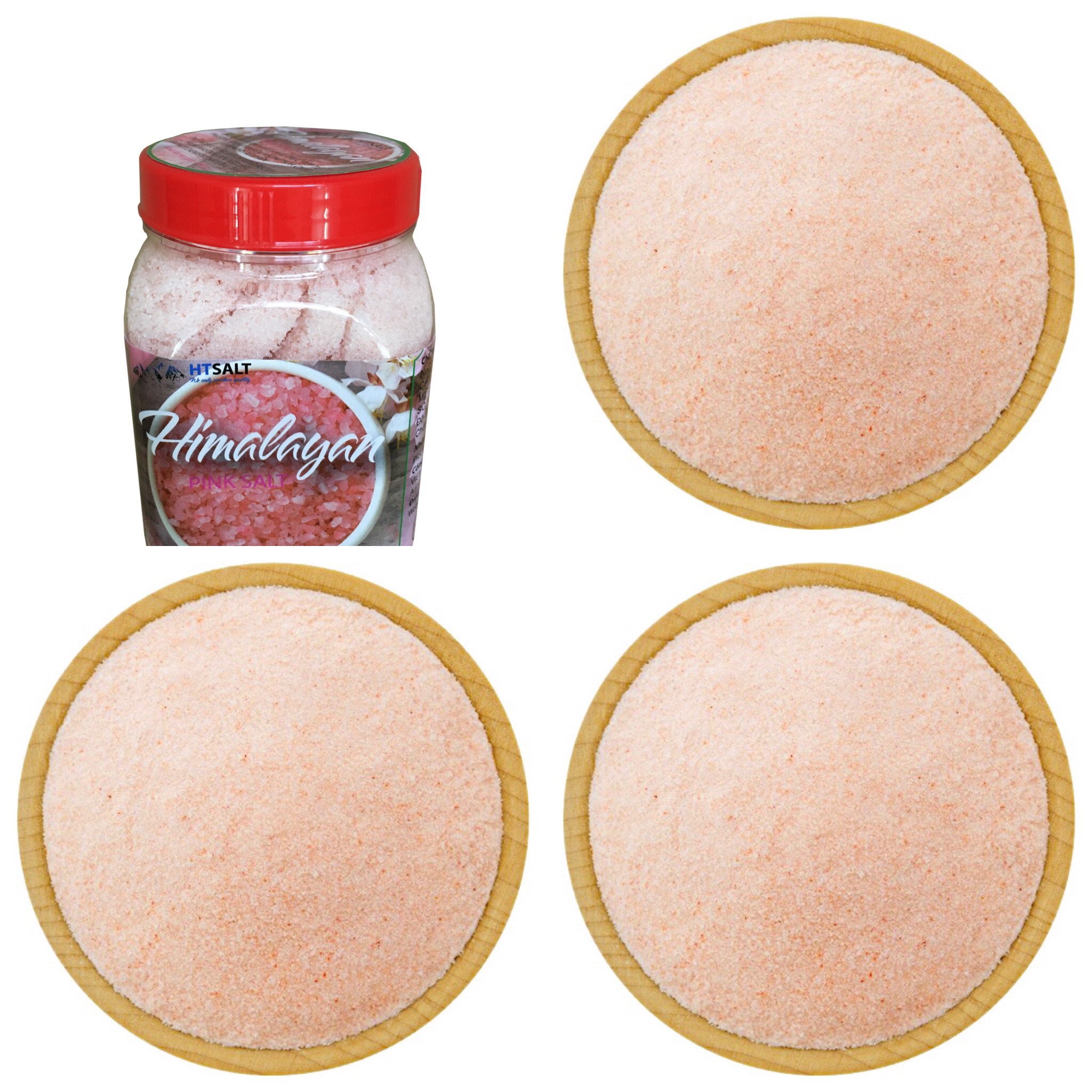 Muối Hồng Himalaya Mịn 0,6mm Nguyên Chất (250g)