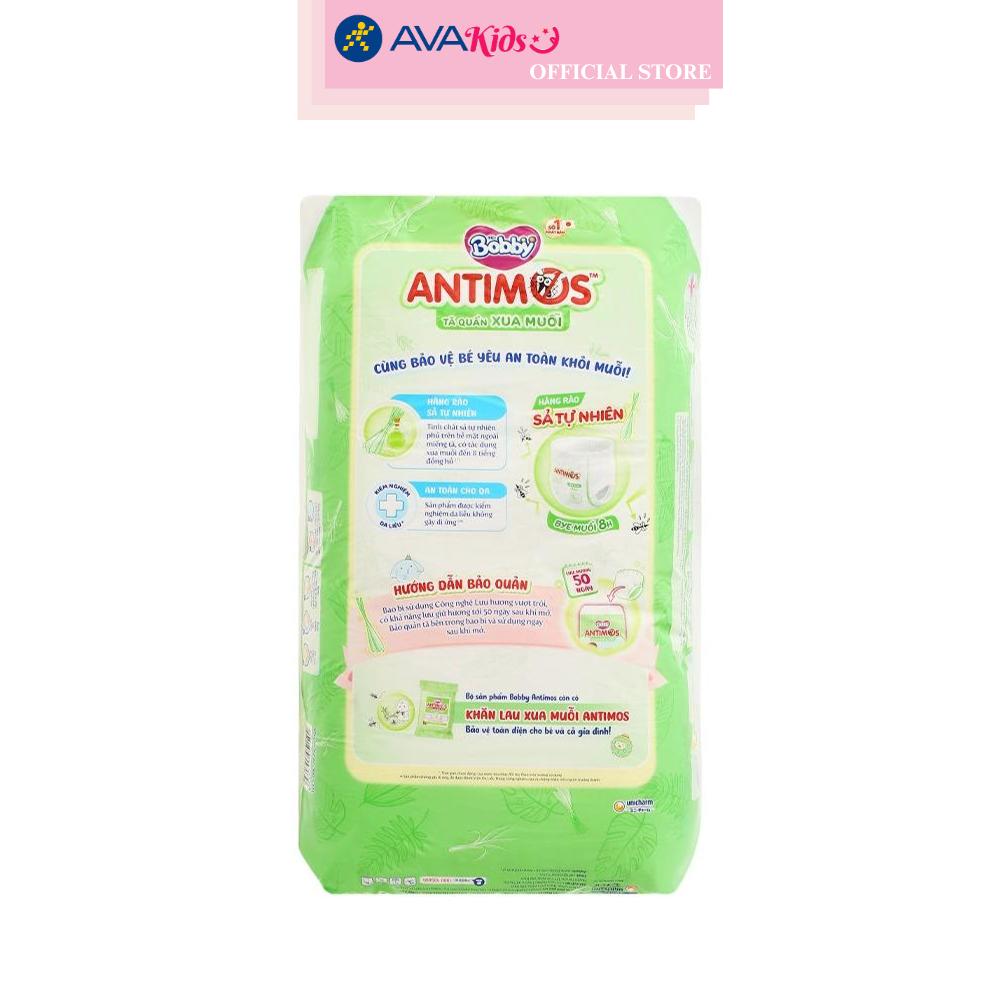 Tã quần Bobby Antimos xua muỗi size XXL 46 + 6 miếng (15 - 25 kg)
