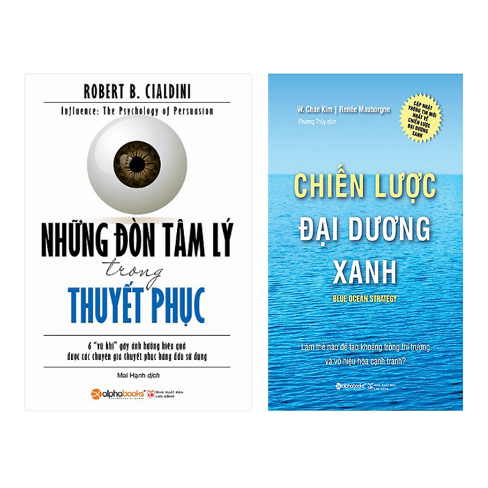 Combo Những Đòn Tâm Lý Trong Thuyết Phục  + Chiến Lược Đại Dương Xanh