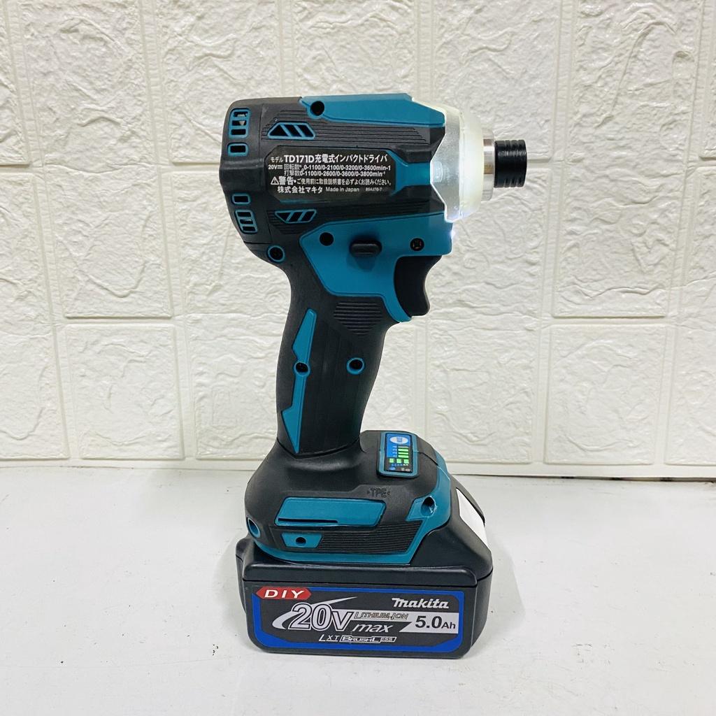 Máy bắn vít Makita không chổi than - máy chuyên vít MAKITA 2 pin khủng 10 cell - máy bắn vít chuyên nghiệp