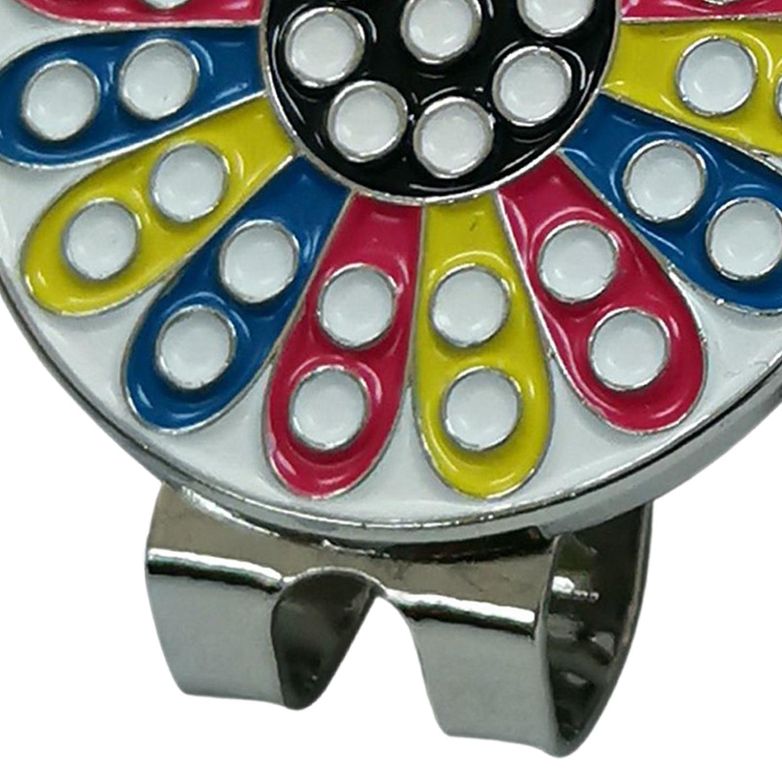 Golf Ball Marker Durable Lightweight Holder for Golf Accessories