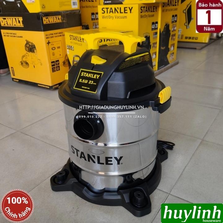 Máy hút bụi 3 chức năng Stanley SL19417-6A - Dung tích 23 lít - Công suất 4000W [5.5HP] - Hút bụi khô ướt và thổi bụi - Hàng chính hãng