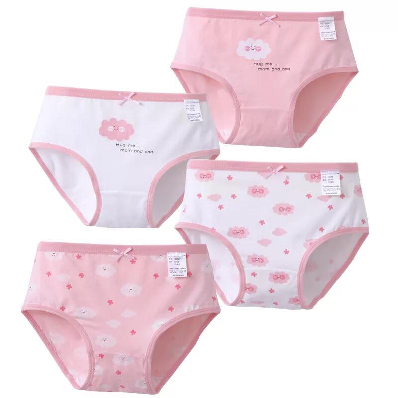 Quần lót tam giác bé gái nhỏ và bé gái lớn Mam Dad Kids