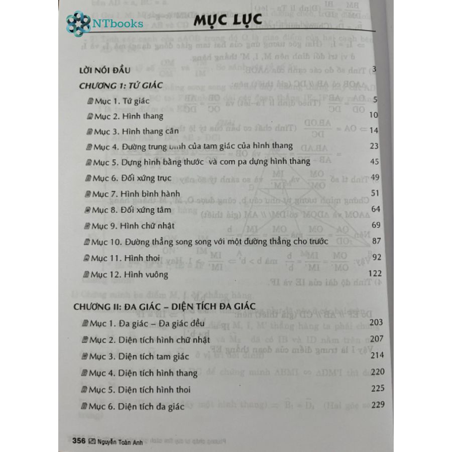 Sách Phương Pháp Tư Duy Tìm Cách Giải Toán Hình Học 8