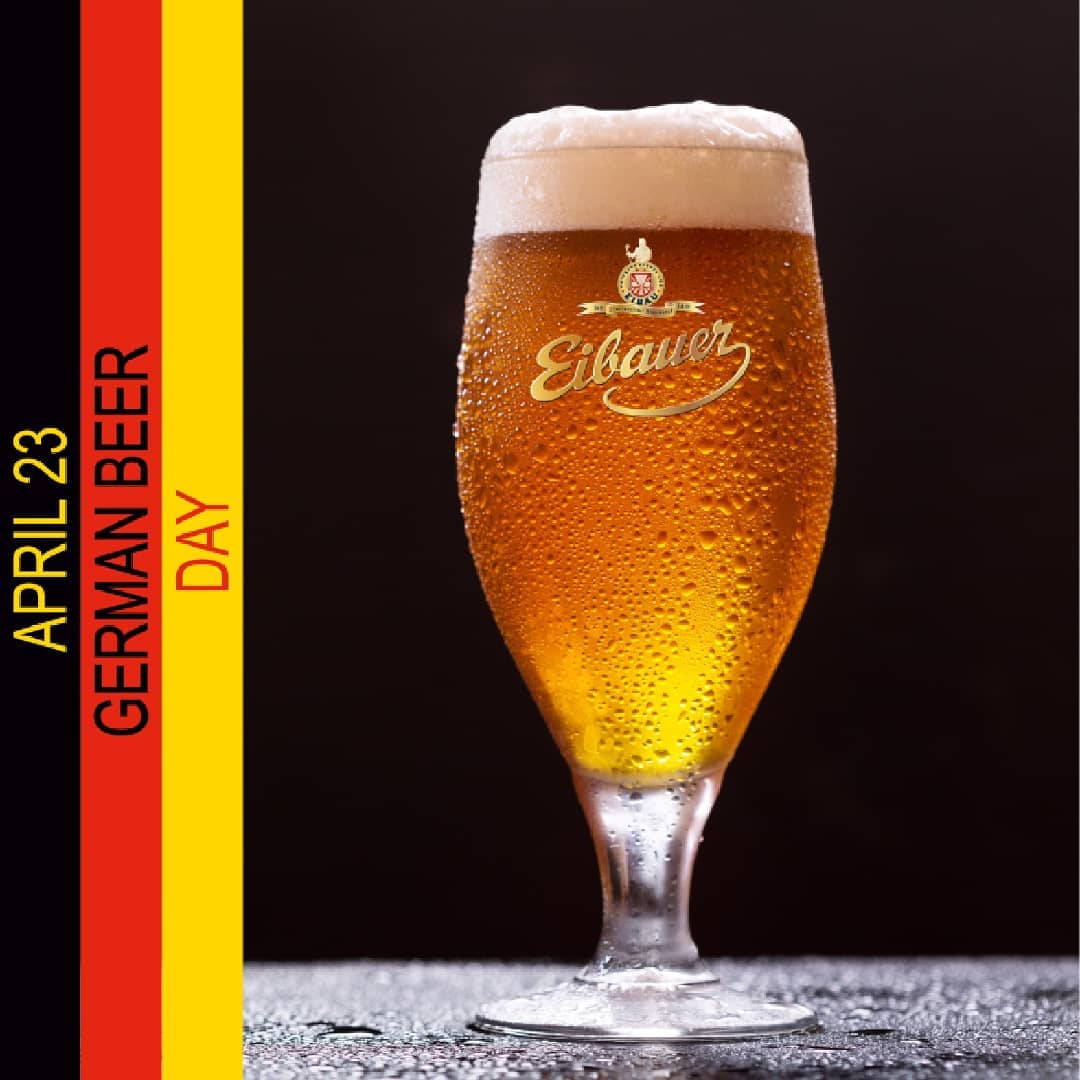 Bia Đức Thầy Tu EIBAUER HEFEWEIZEN HELL Nhập khẩu từ Đức - Combo 6 Lon Vàng 500ml