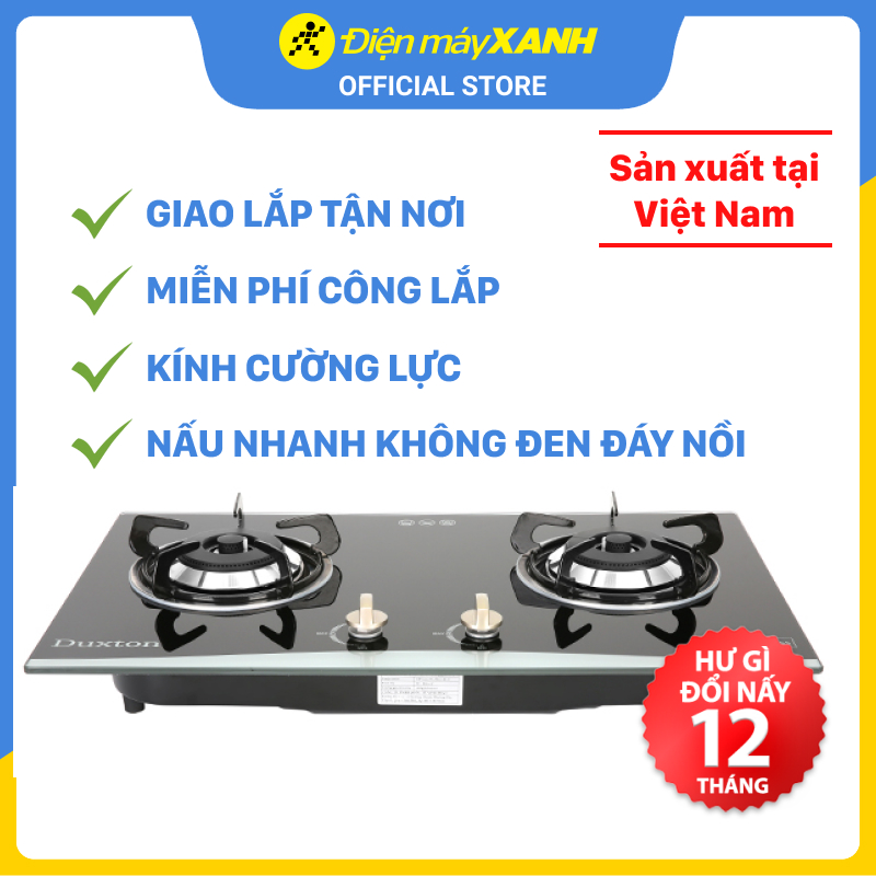 Bếp ga âm Duxton DG-2BGV - Hàng Chính Hãng