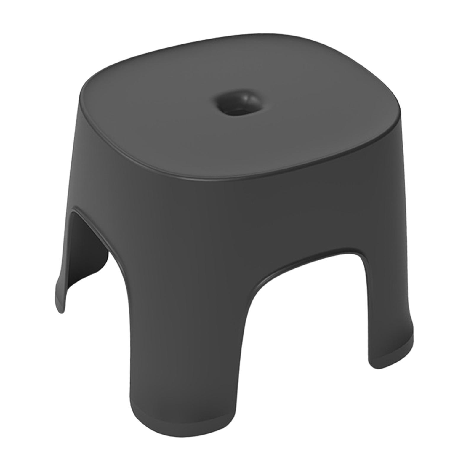 Bathroom Stool Sturdy Portable Small Stool for under Desk Living Room Office