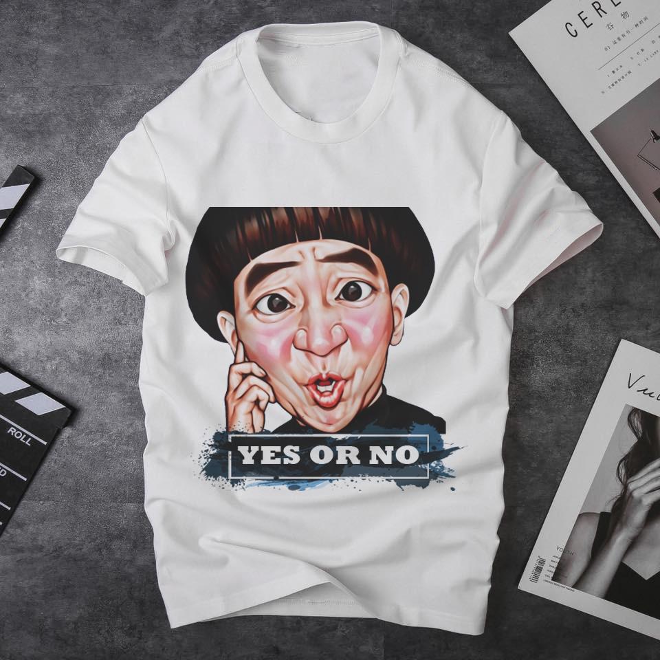 Áo thun unisex yes or no