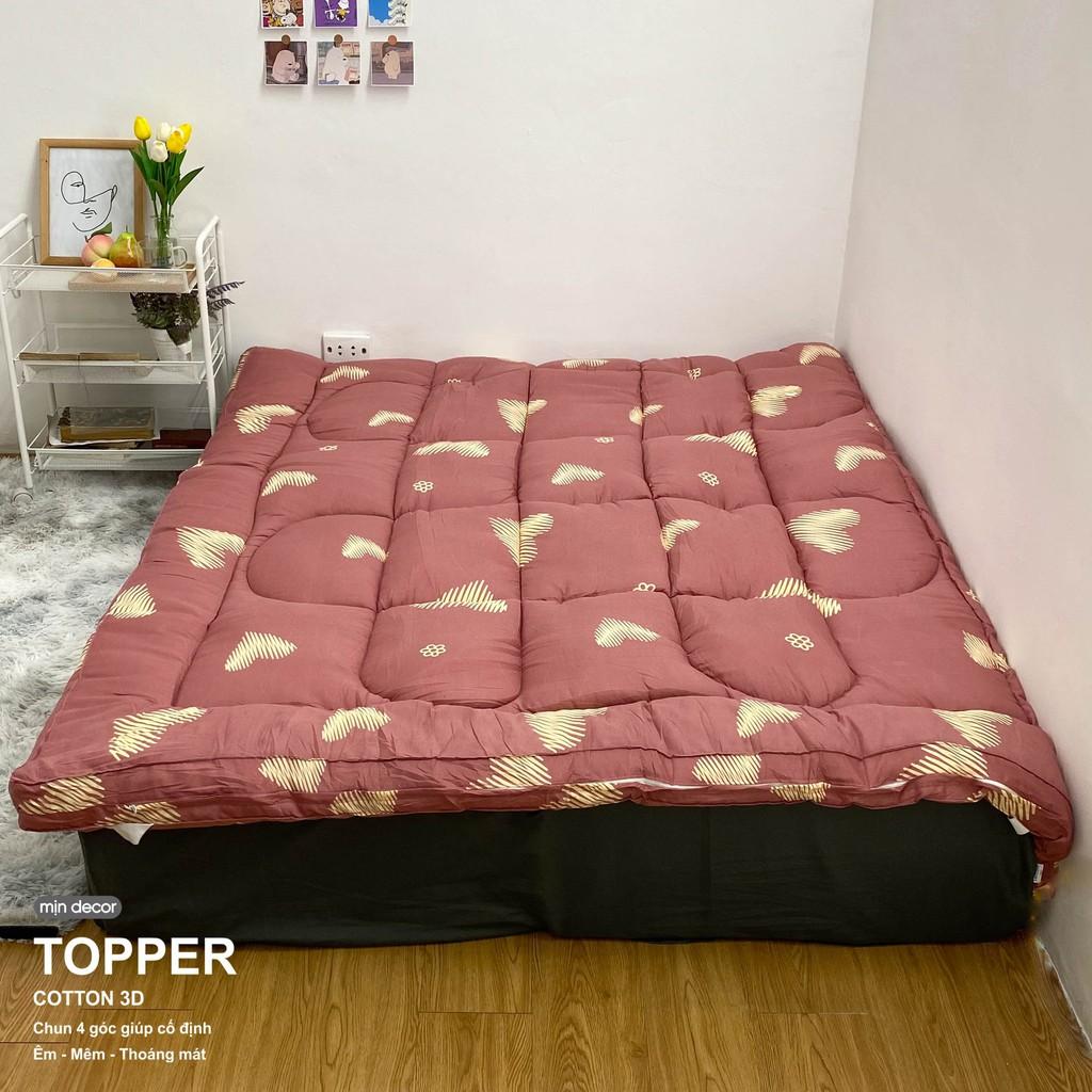 Tấm Topper Topper Hướng Dương Nệm Cao Cấp - Thiết Kế Mịn Decor